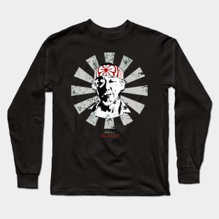 Mr Miyagi Retro Japanese Karate Kid Long Sleeve T-Shirt